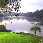 River view from the garden